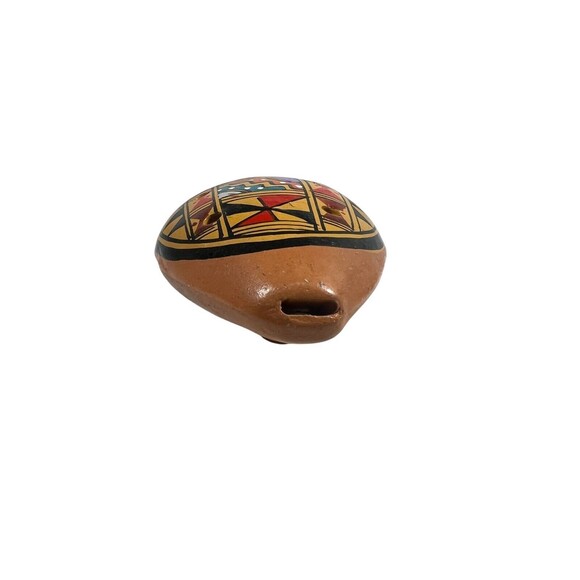 Peruvian Clay Whistle Hand Painted & Hand Made Peruvian Crafts & Jewelry - Picture 9 of 11